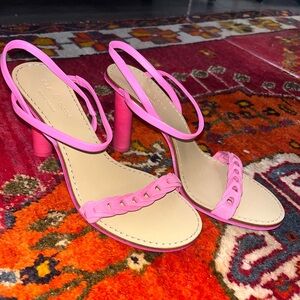 Rag & Bone Pink Heeled Sandals